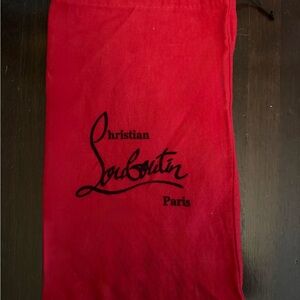 Christian Louboutin Red Shoe Bag